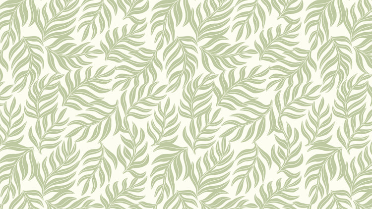 Green Pastel Palms