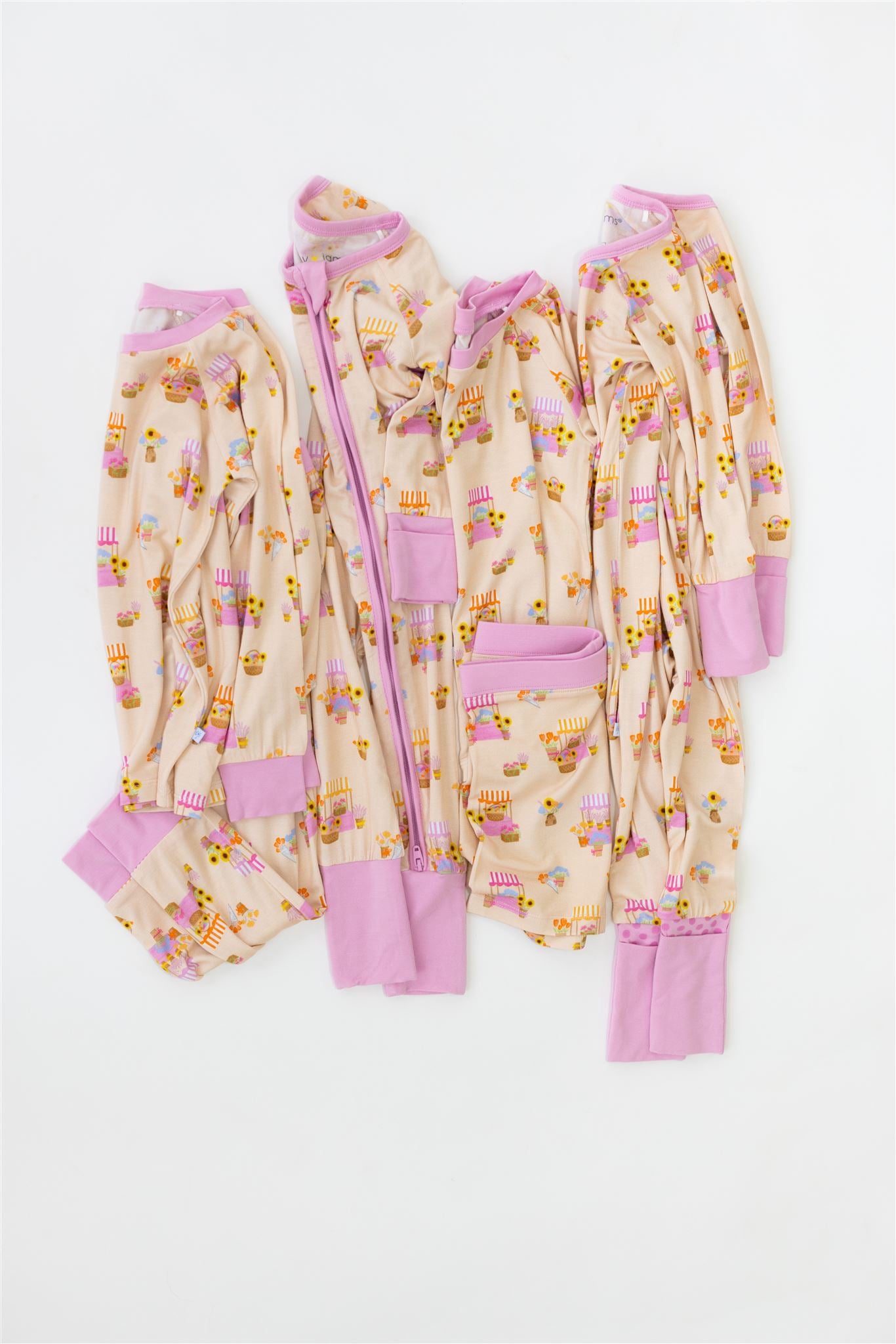 Flower Market Two-Piece Pajamas