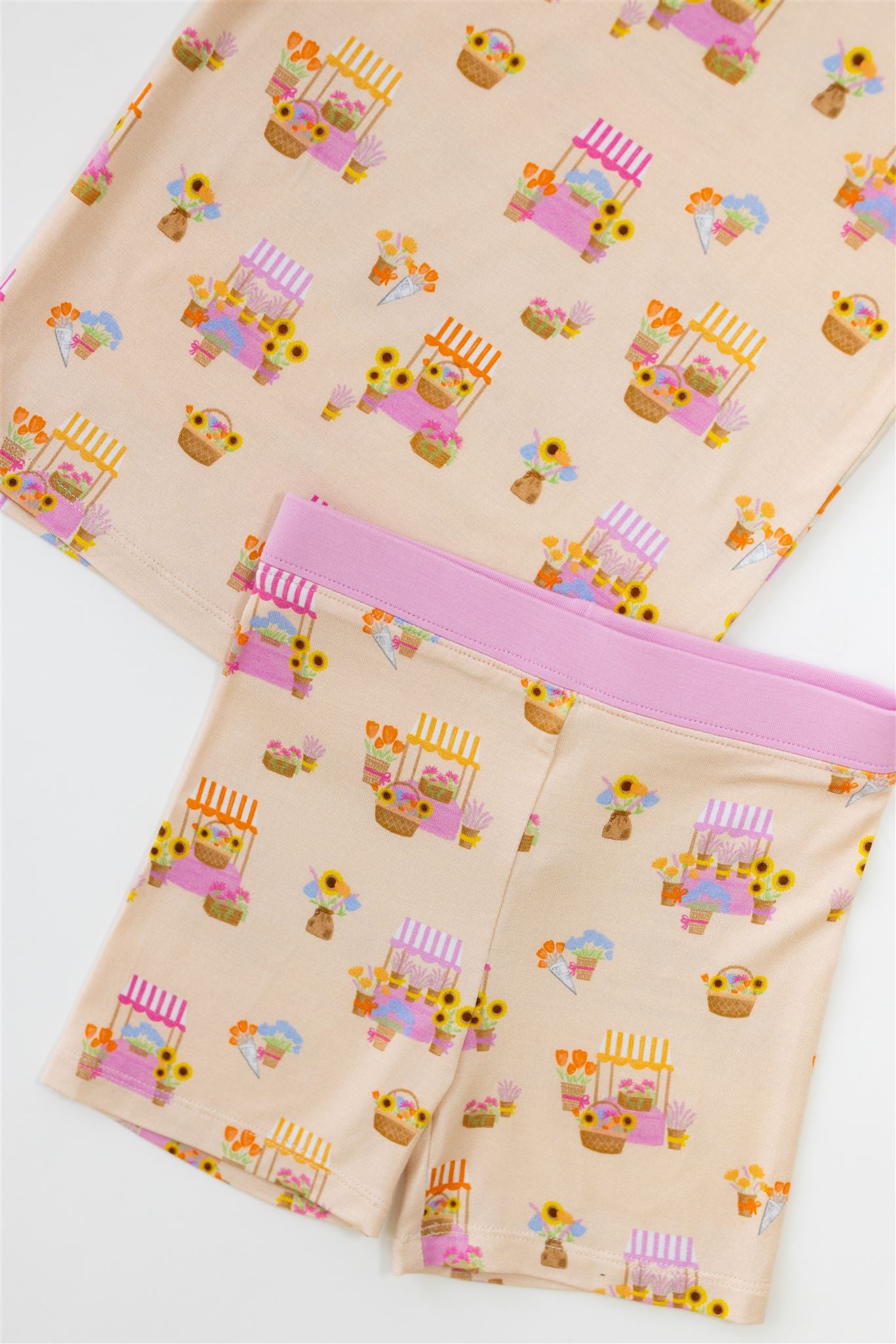 Flower Market Short Sleeve Set