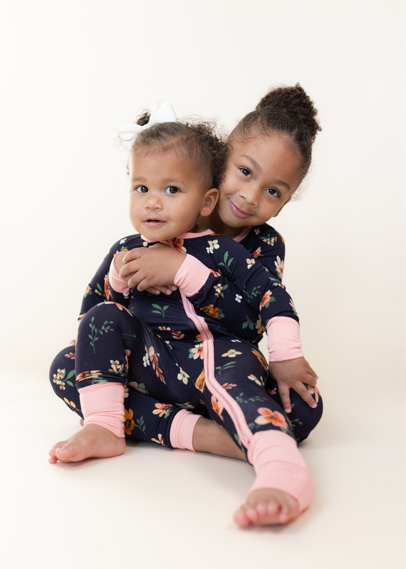 Fall Floral Two-Piece Pajamas
