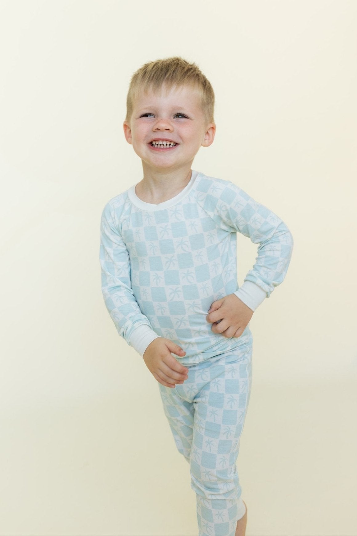Island Checks Two-Piece Set