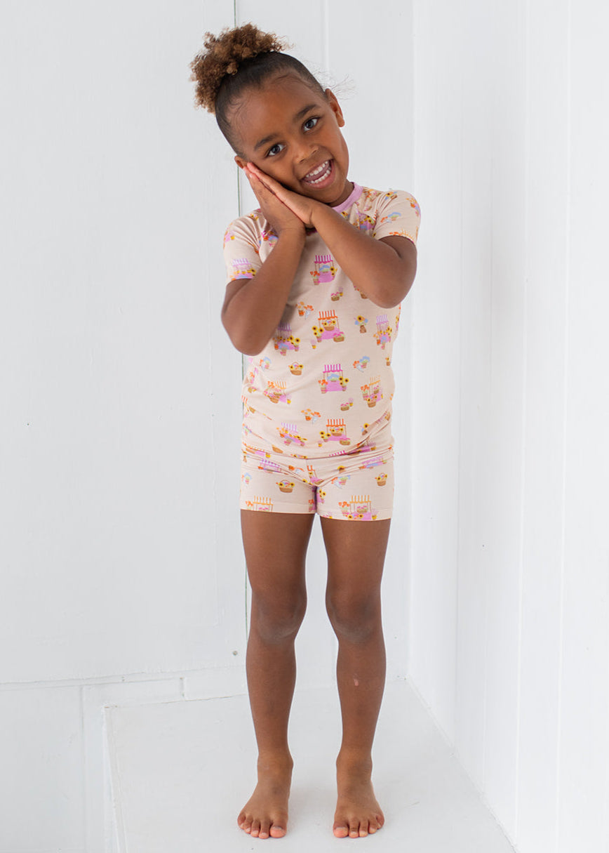 Flower Market Short Sleeve Set