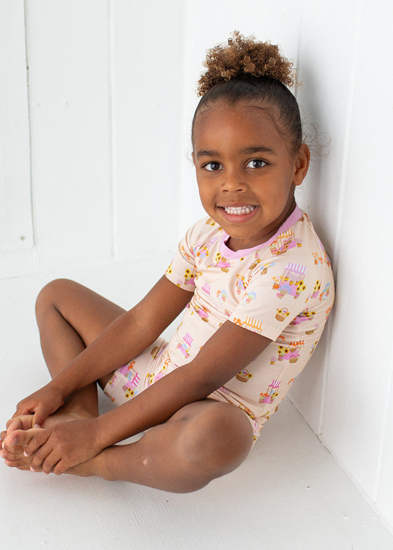 Flower Market Short Sleeve Set
