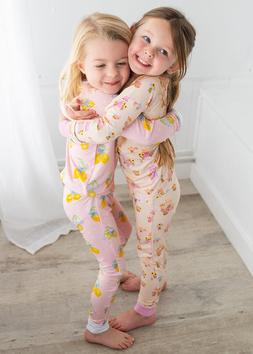 Lemons Two-Piece Pajamas