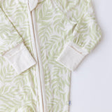 Green Pastel Palms Zippy