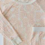 Pink Pastel Palms Two-Piece Set