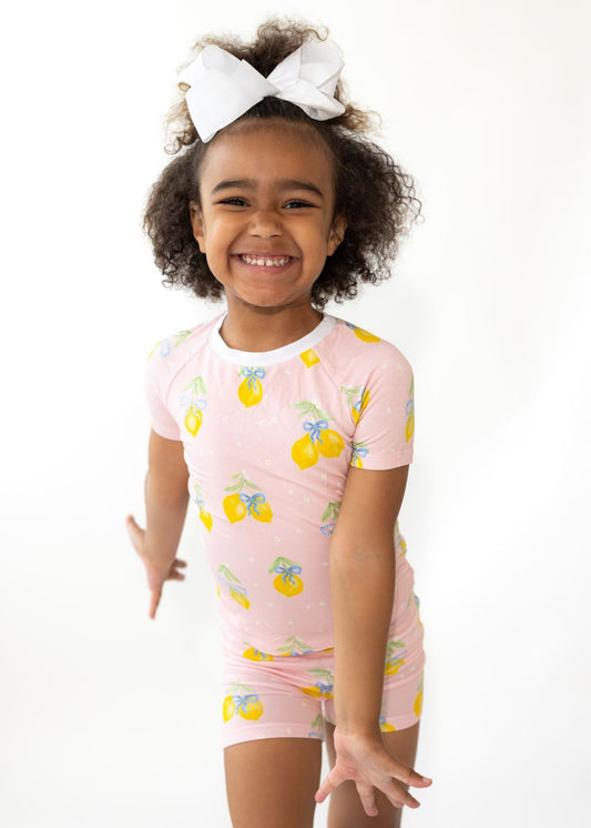 Lemons Short Sleeve Set