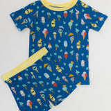 Ice Cream Dreams Blue Short Sleeve Sets