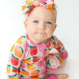 A is for Apple Pink Bow