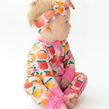 A is for Apple Pink Bow