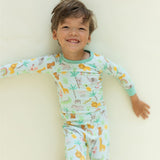Blue Safari Squad Two-Piece Set