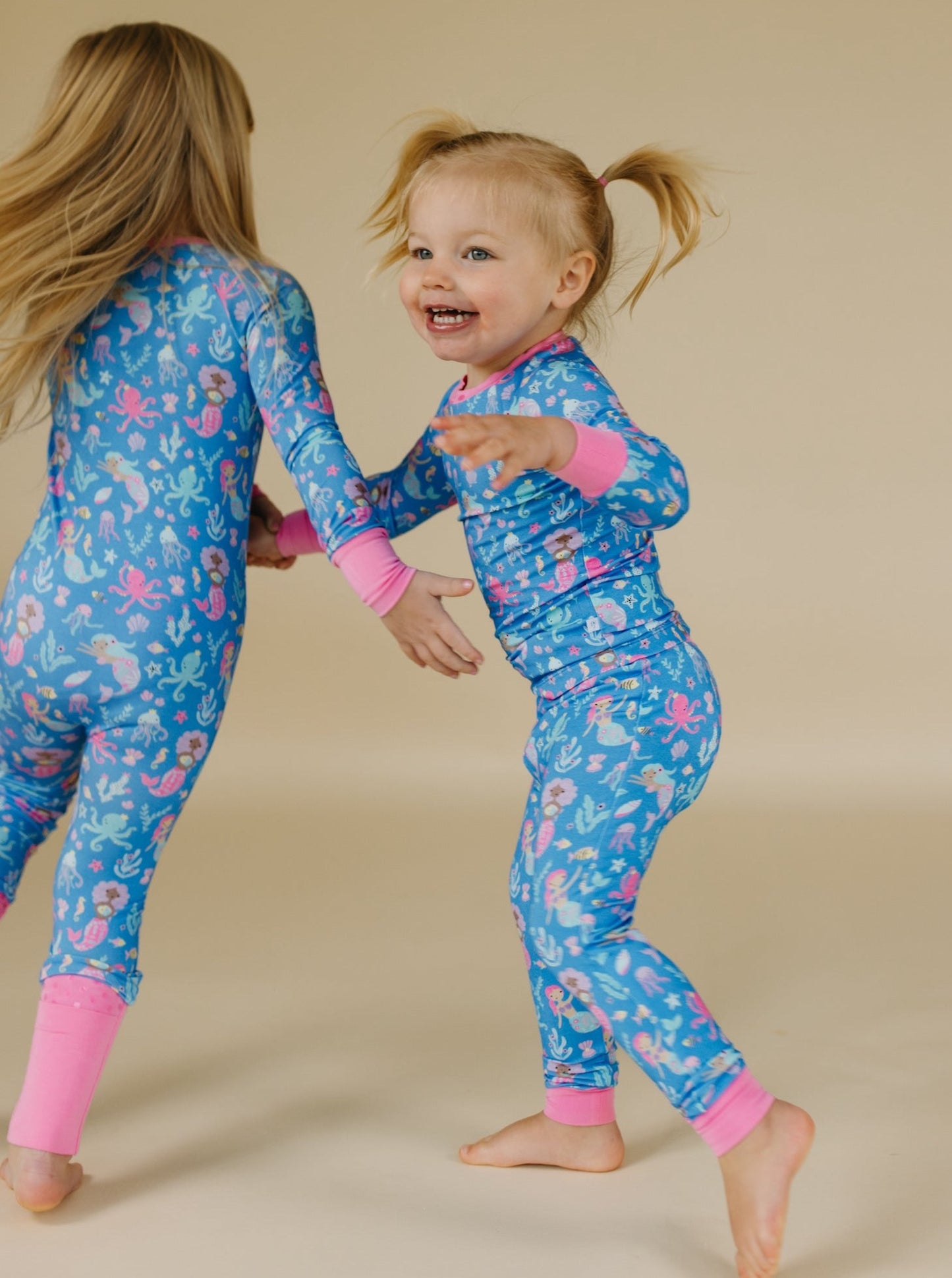 Little Mermaids Two-Piece Pajama Set