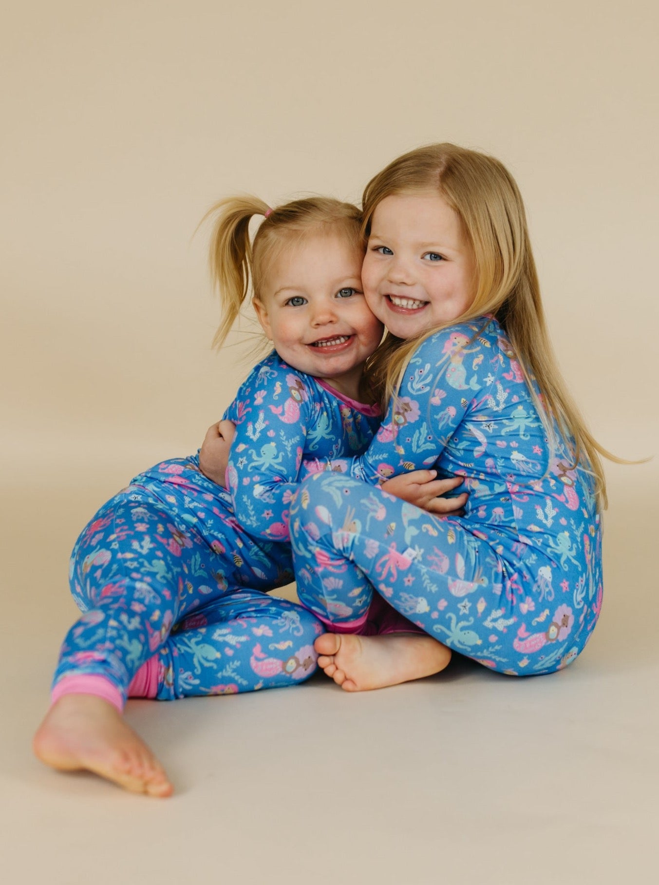 Little Mermaids Two-Piece Pajama Set