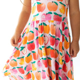A is for Apple Pink Twirl Dress