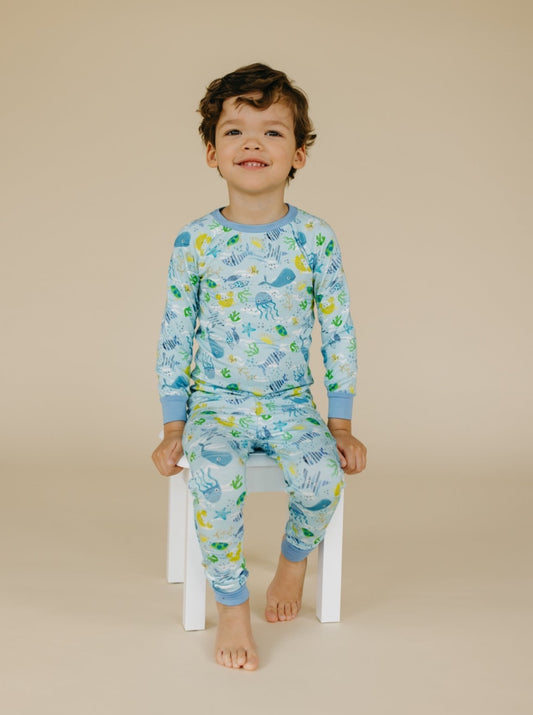 Ocean Friends Two-Piece Pajama Set