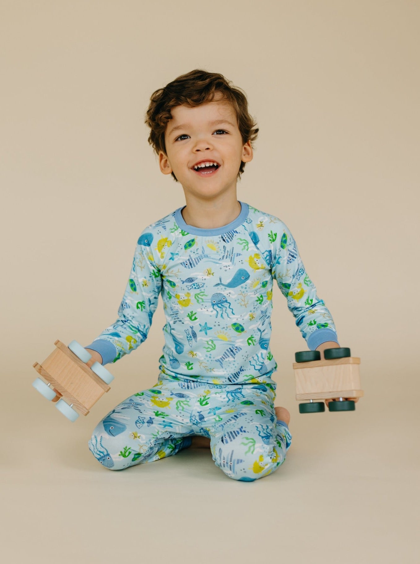 Ocean Friends Two-Piece Pajama Set