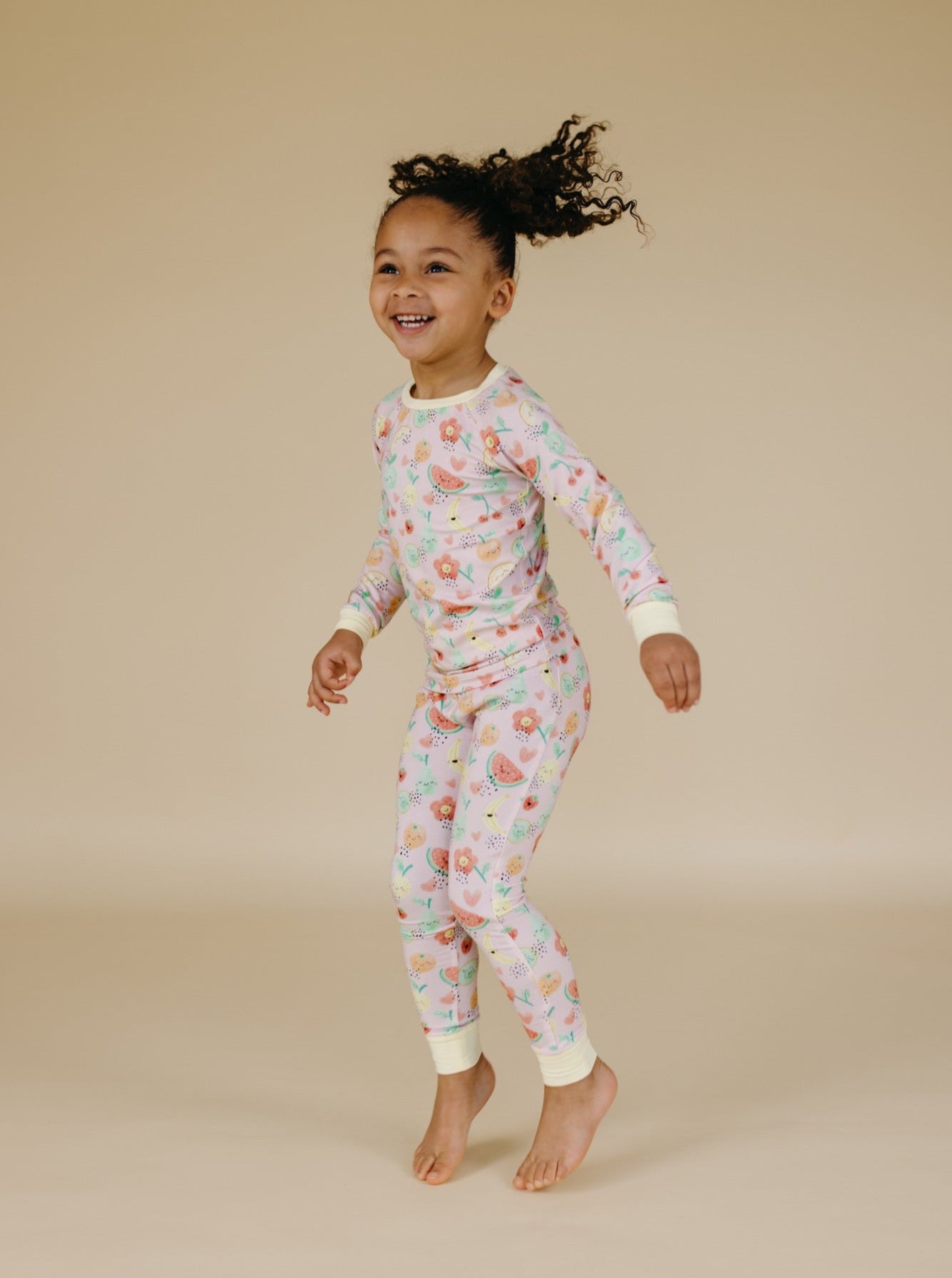 Cutie Fruitie Two-Piece Pajama Set