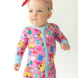 Back To School Pink Zippy