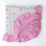 Bear-y Cute Ruffle Blanket PREORDER