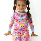Back To School Pink Two-Piece Pajamas