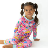 Back To School Pink Two-Piece Pajamas