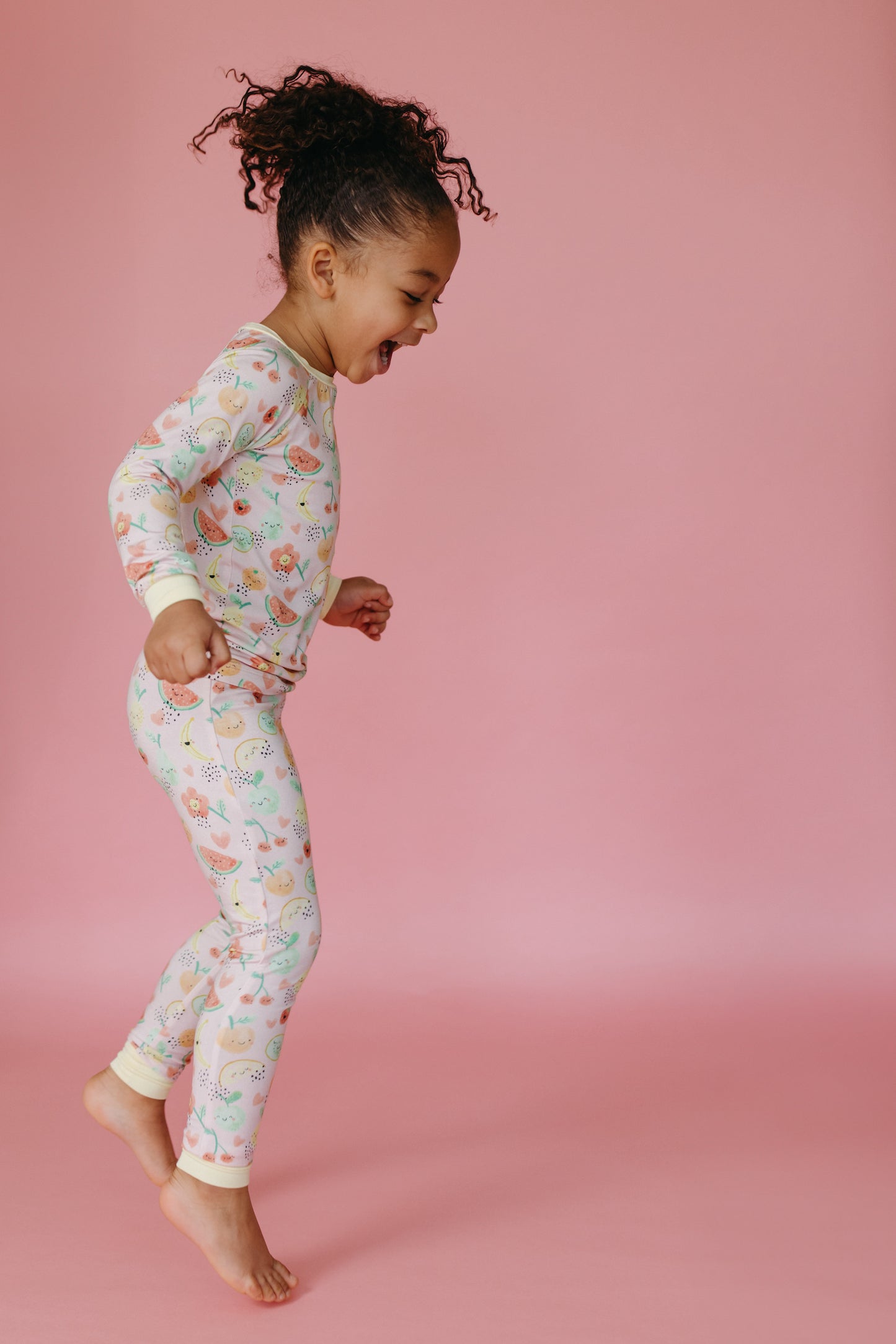 Cutie Fruitie Two-Piece Pajama Set