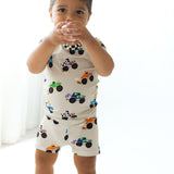 Monster Trucks Short Sleeve Set