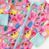 Back To School Pink Zippy