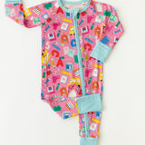 Back To School Pink Zippy