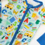 Back To School Blue Zippy