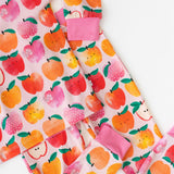A is for Apple Pink Two-Piece Pajamas