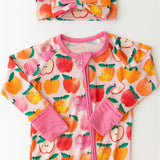 A is for Apple Pink Bow