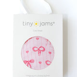 Katy's Bows Crib Sheet