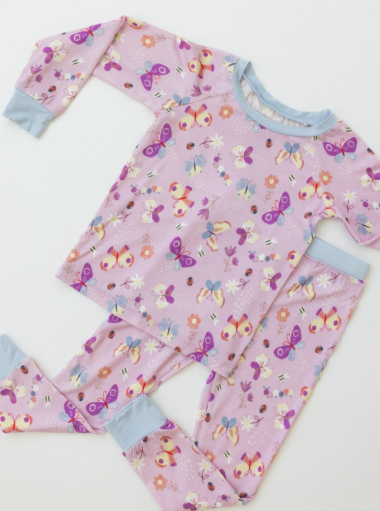 Butterfly Kisses Two-Piece Pajama Set