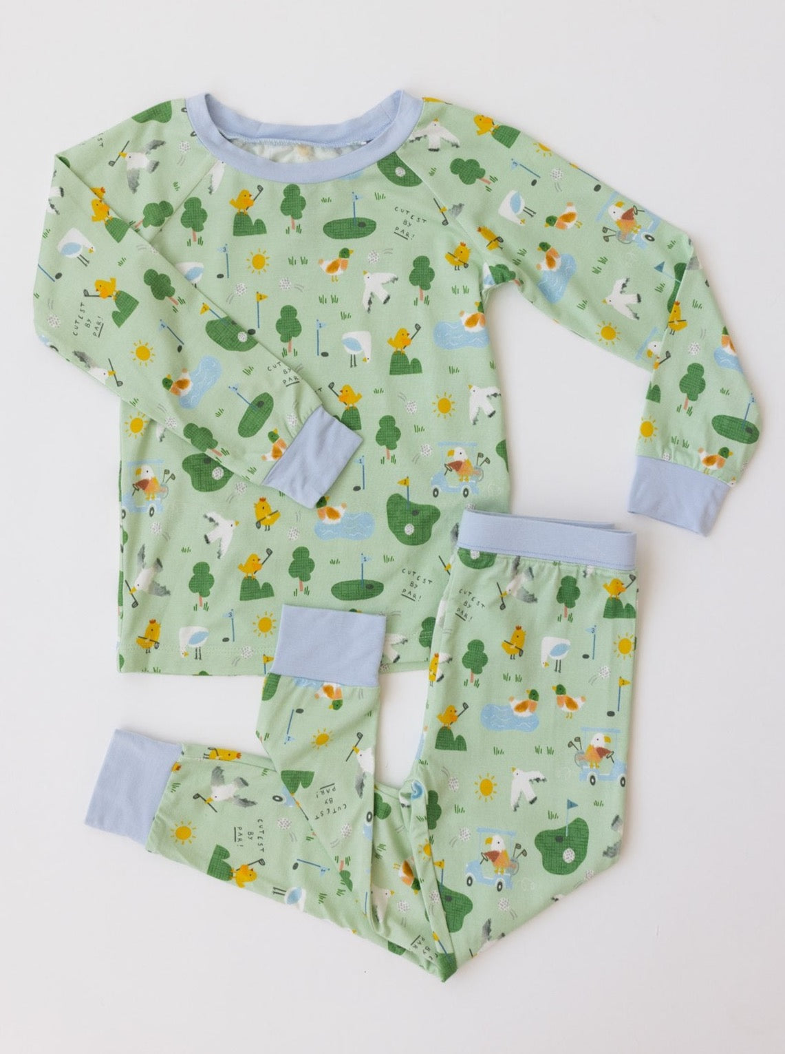 Cutest By Par Two-Piece Pajama Set