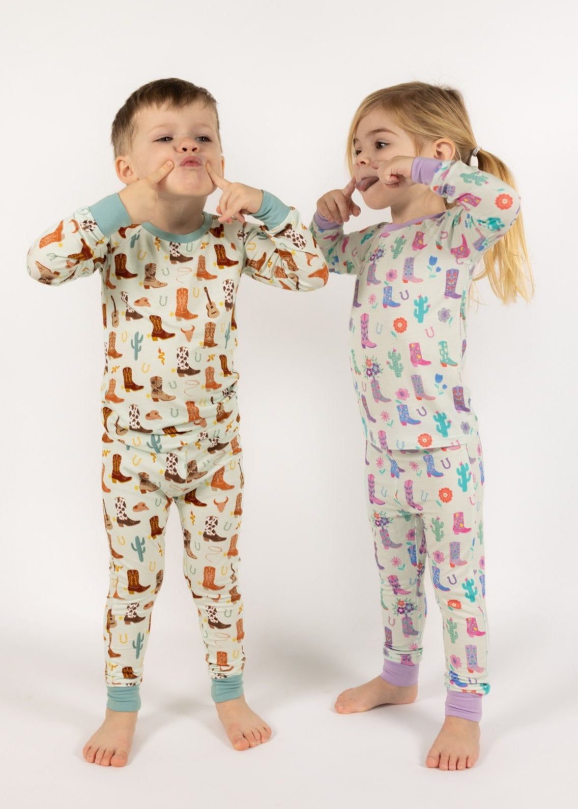 Wild West Two-Piece Pajamas