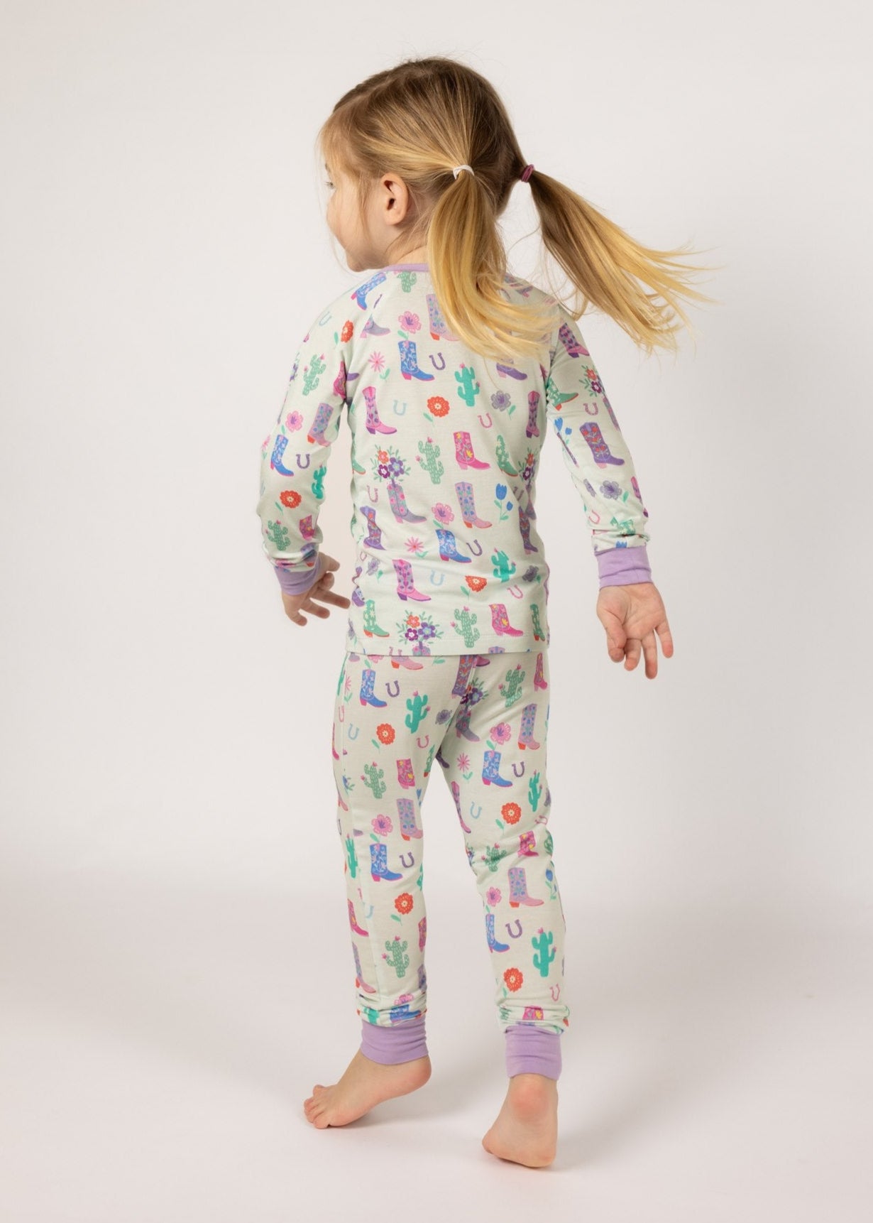 Boots & Bouquets Two-Piece Pajamas