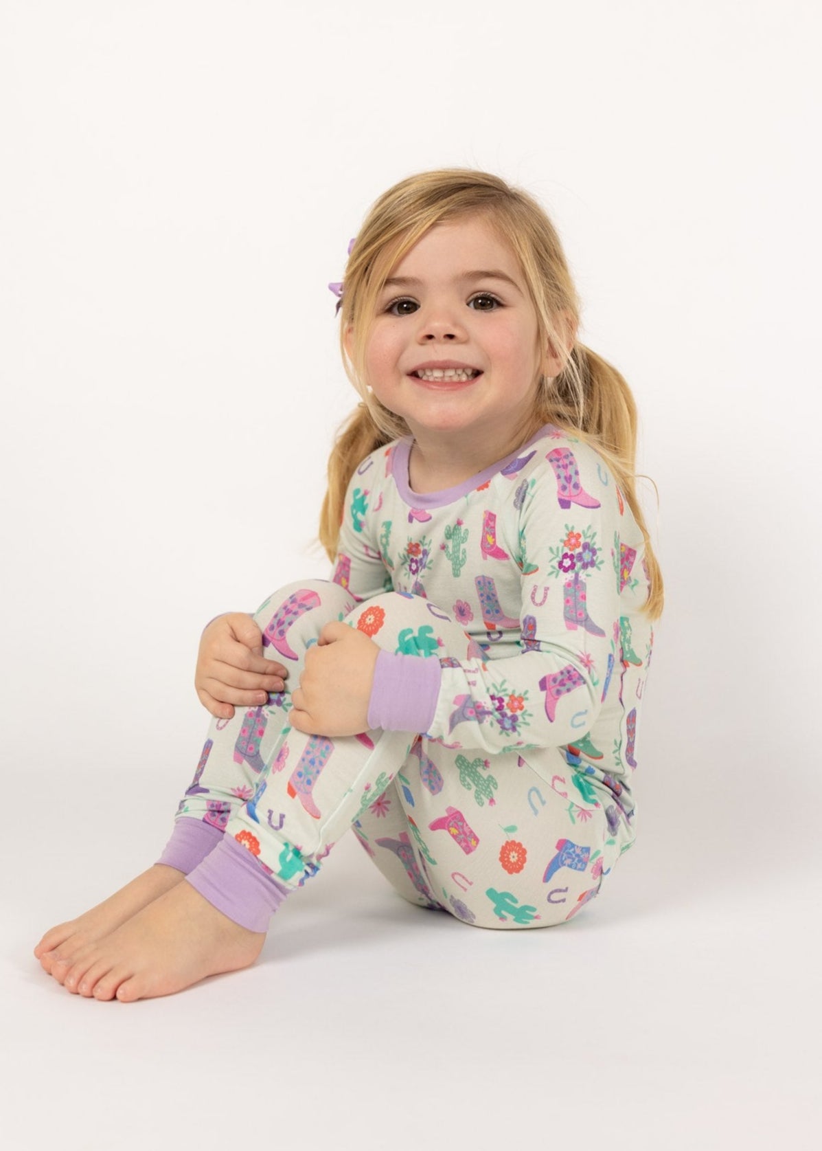 Boots & Bouquets Two-Piece Pajamas