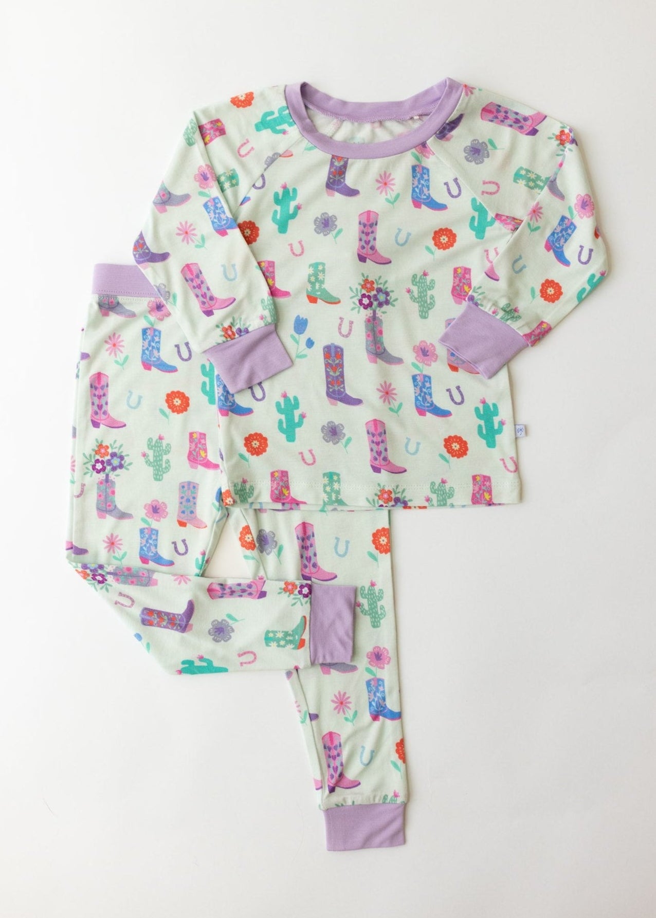 Boots & Bouquets Two-Piece Pajamas