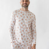 Gingerbread Dreams Men's Long Sleeve PJ Top