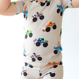 Monster Trucks Short Sleeve Set
