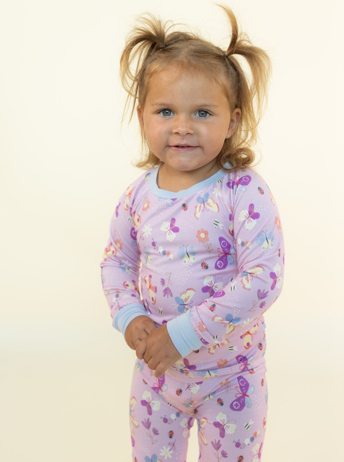 Butterfly Kisses Two-Piece Pajama Set