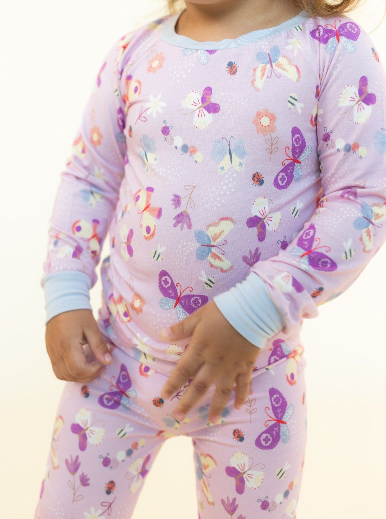 Butterfly Kisses Two-Piece Pajama Set