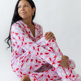 Santa Squad Pink Women's PJ Set
