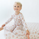 Gingerbread Dreams Crib Sheet