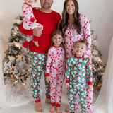 Santa Squad Green Men's PJ Jogger