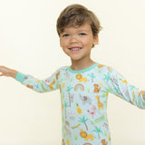 Blue Safari Squad Two-Piece Set