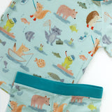 Gone Fishing Short Sleeve Set