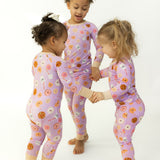 Cookie Monster Purple Two-Piece Pajamas
