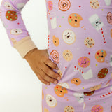 Cookie Monster Purple Two-Piece Pajamas